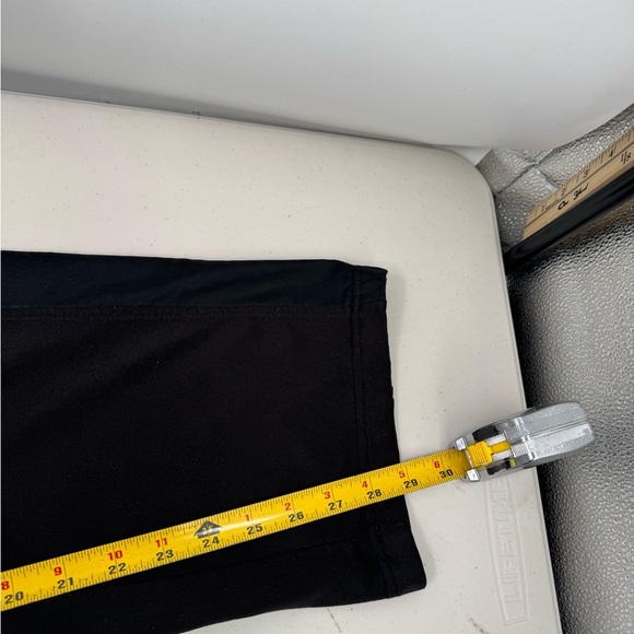 Adidas Track Pants Mens M Black Dark Green Baggy Cargo Pocket 90s Y2K - Picture 10 of 11